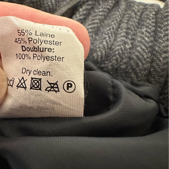 ⭐️ J. Crew wool blend Skirt w/ lining and pockets wide elastic waist band 4 EUC - Picture 6 of 7